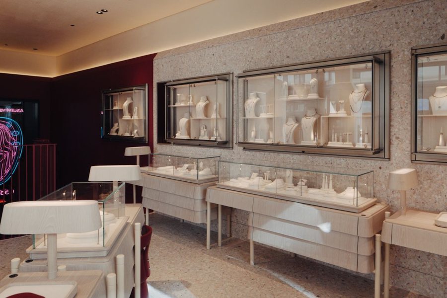 Kısmet by Milka Flagship, New Bond Street, London W1: retail fit-out, image 3 of 6