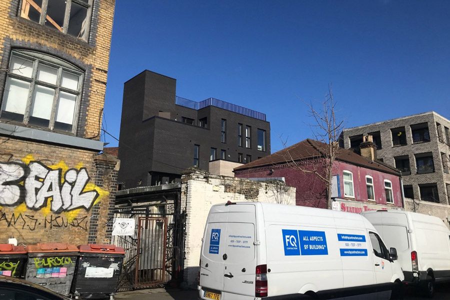 Rubber Studios on its Hackney Wick street